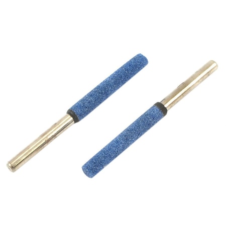 Forney Chainsaw Sharpening Stone, 5 in x 1/8 in Shaft, PK2 60260